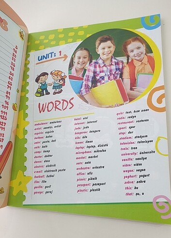 Beden Renk 2. Sınıf İngilizce Seti