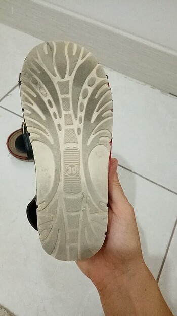 30 Beden siyah Renk Çocuk sandalet