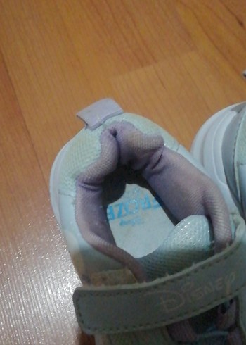 Mavi Kız Çocuk Sneakers Velcro Bantlı - Görsel 4