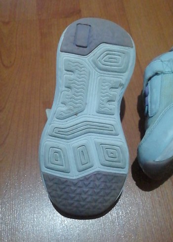 Mavi Kız Çocuk Sneakers Velcro Bantlı - Görsel 3