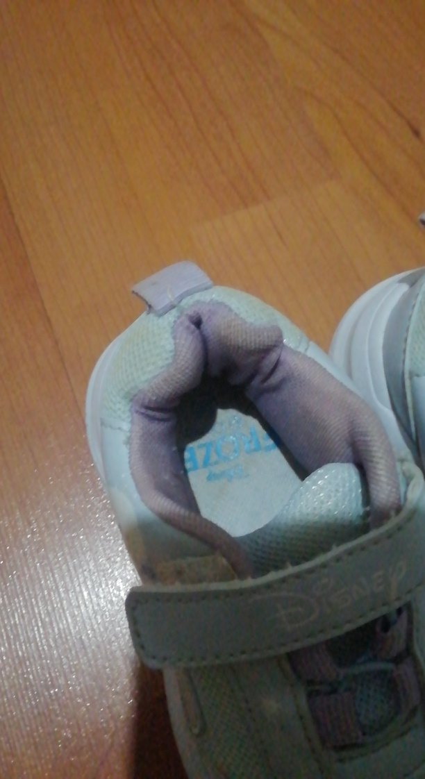 Mavi Kız Çocuk Sneakers Velcro Bantlı - Görsel 4