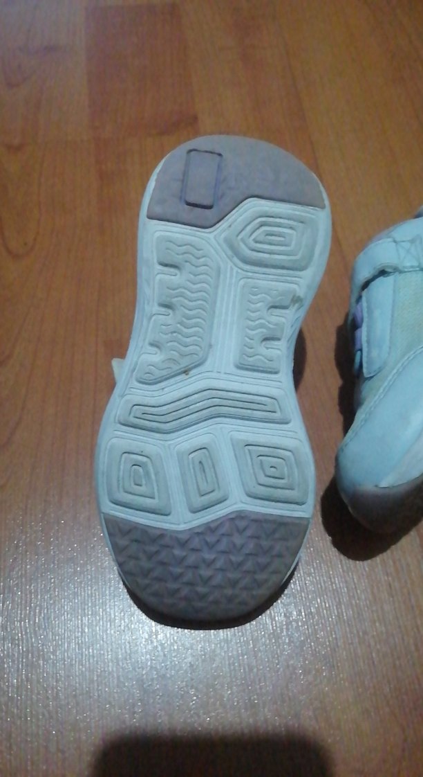 Mavi Kız Çocuk Sneakers Velcro Bantlı - Görsel 3