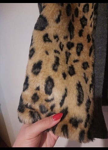 l Beden kahverengi Renk Leopar kaban