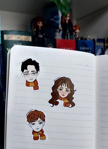 Beden Renk Harry Potter Sticker