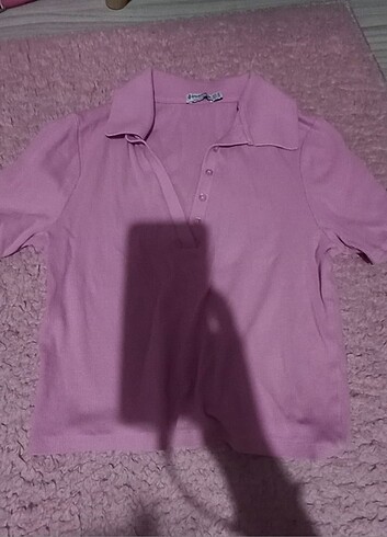 stradivarius crop tişört