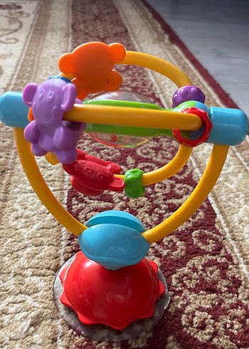 Renkli Diş Kaşıyıcı ve Çıngırak Oyuncak