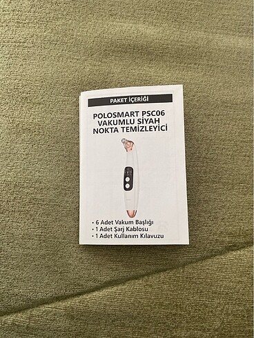 Beden Polosmart PSC06 Vakumlu Siyah Nokta Temizleyici