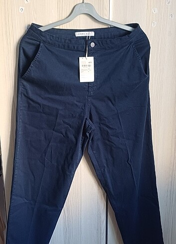 Jimmy Key Yüksek Bel Normal Paça Gabardin Pantolon