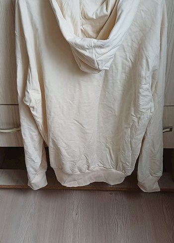 Jimmy Key Krem Rengi Kapüşonlu Sweatshirt