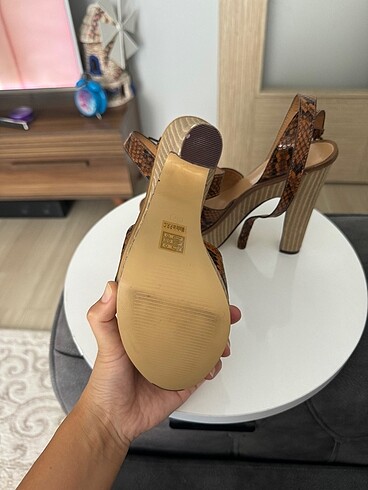 platform topuklu ayakkabı - Görsel 5