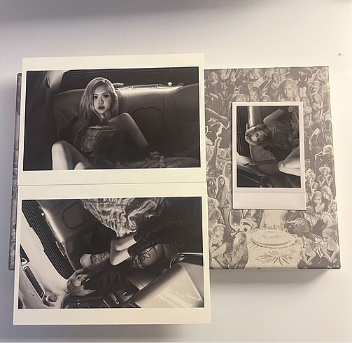 Rosé solo album R pc postcard