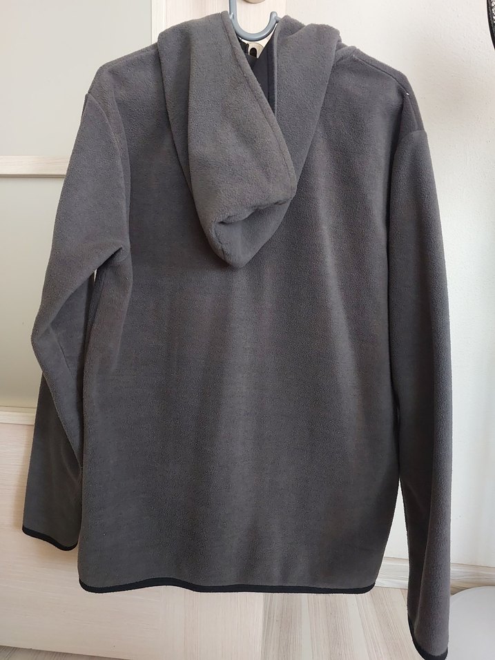 Columbia Koyu Gri Kapüşonlu Polar Ceket — görsel 3/8