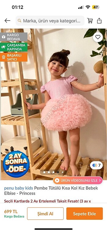 Kız bebek elbise