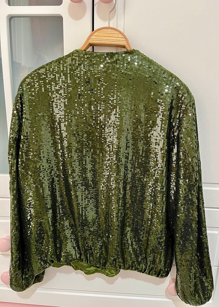 ZARA payetli ceket - Görsel 4