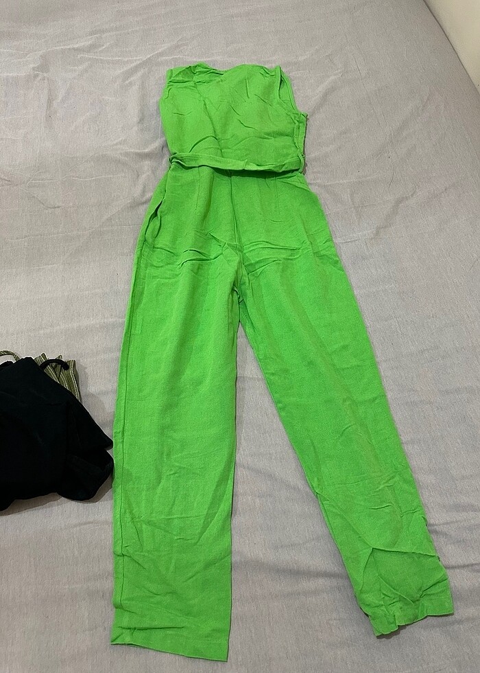 Yeşil tulum hiç giymedim - Görsel 5