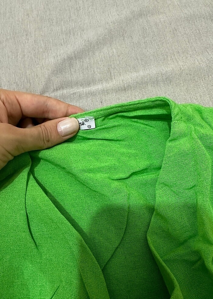 Yeşil tulum hiç giymedim - Görsel 4