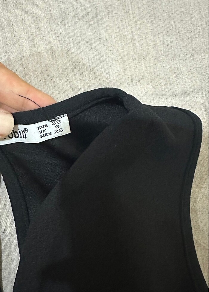 Siyah tulum - Görsel 3