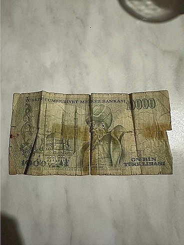 1970 tarihi 10.000 tl - Görsel 2