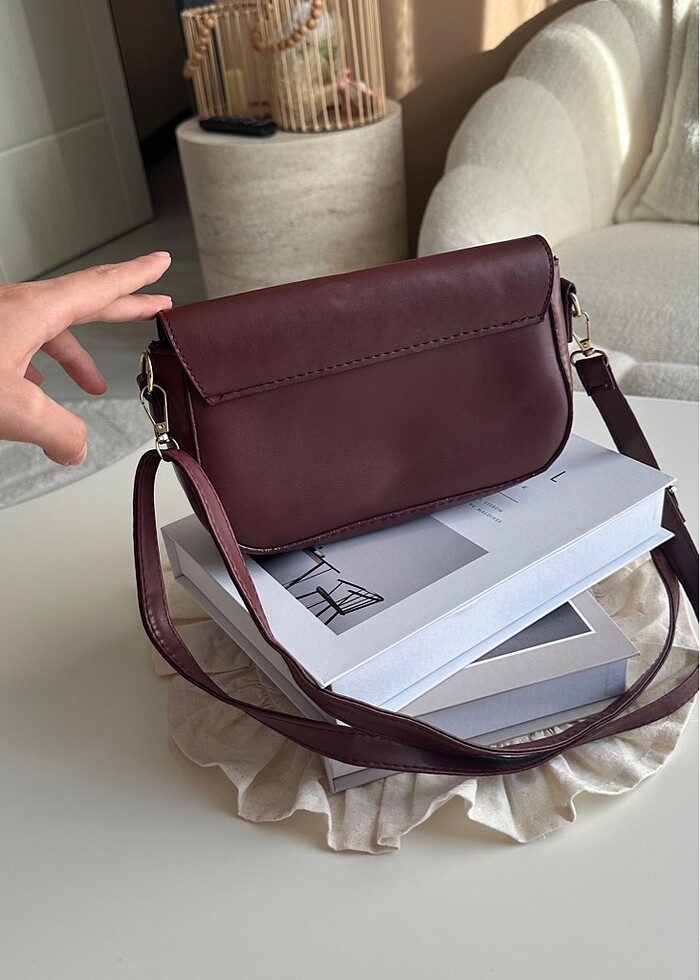 Bordo çanta - Görsel 2