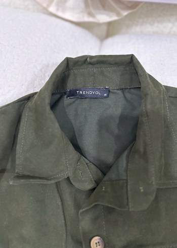 Kadın Kemerli Koyu Haki şort Elbise - Görsel 3