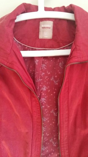 Bershka Kırmızı bordo ceket 