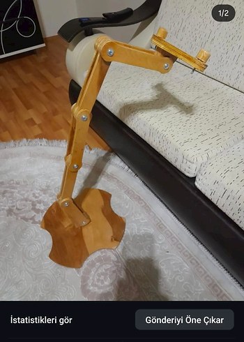 Sabit Ayaklı Düz Kasnak Tutucu - Görsel 2