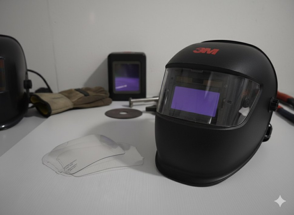 3M Speedglas 100 Serisi Kaynak Maskesi Ön Muhafaza Camı - Görsel 3