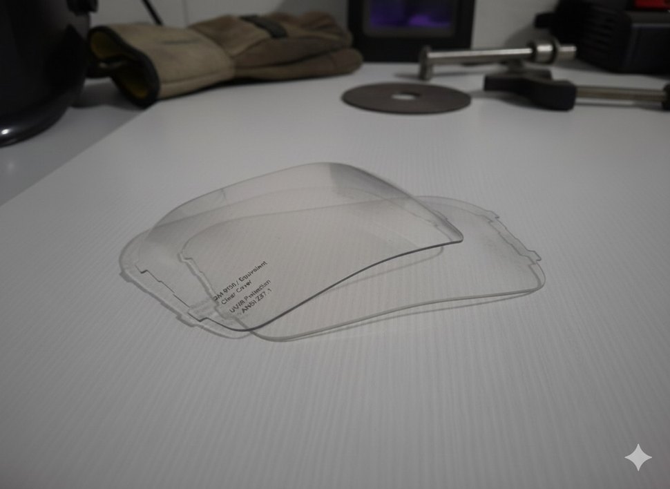 3M Speedglas 100 Serisi Kaynak Maskesi Ön Muhafaza Camı - Görsel 2