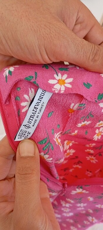 s Beden pembe Renk Yırtmaçlı yazlık uzun etek