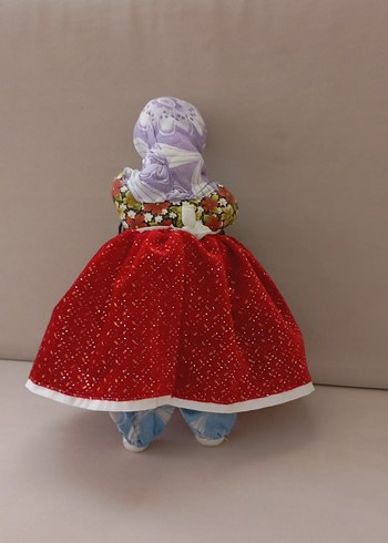 Beden Renkli Geleneksel El Yapımı Bebek