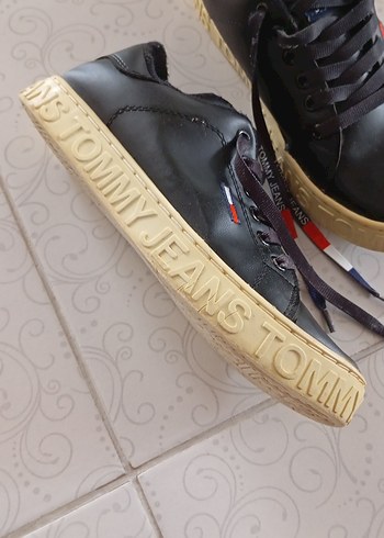  Beden Tommy Jeans Siyah Erkek Spor Ayakkabı