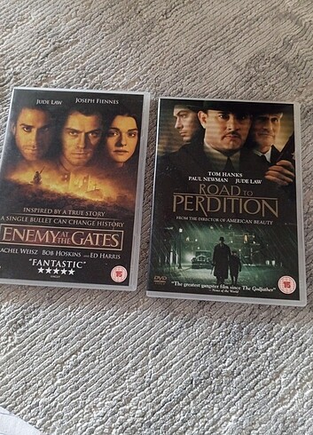 Road to perdition CD'si ve enemy at the gates CD 