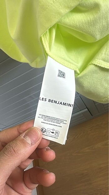 l Beden çeşitli Renk Les Benzamins Tişört Orijinal