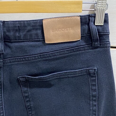 34 Beden siyah Renk Lacoste Kot Pantolon