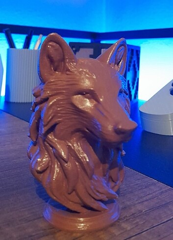 Kurt Kafası 3D Baskı