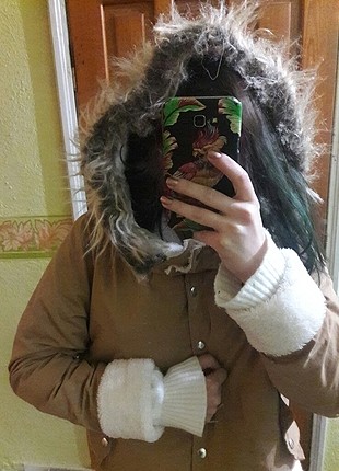 içi yünlü mont