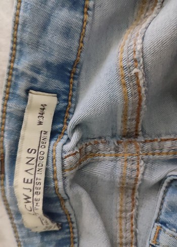 34 Beden Düğmeli Kadın Jean Lcw