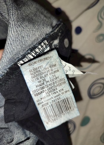 31 Beden Colins Kadın Kot Pantolon