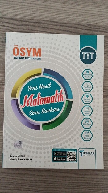 Toprak Yayınları Yeni Nesil TYT Matematik Soru Bankası 