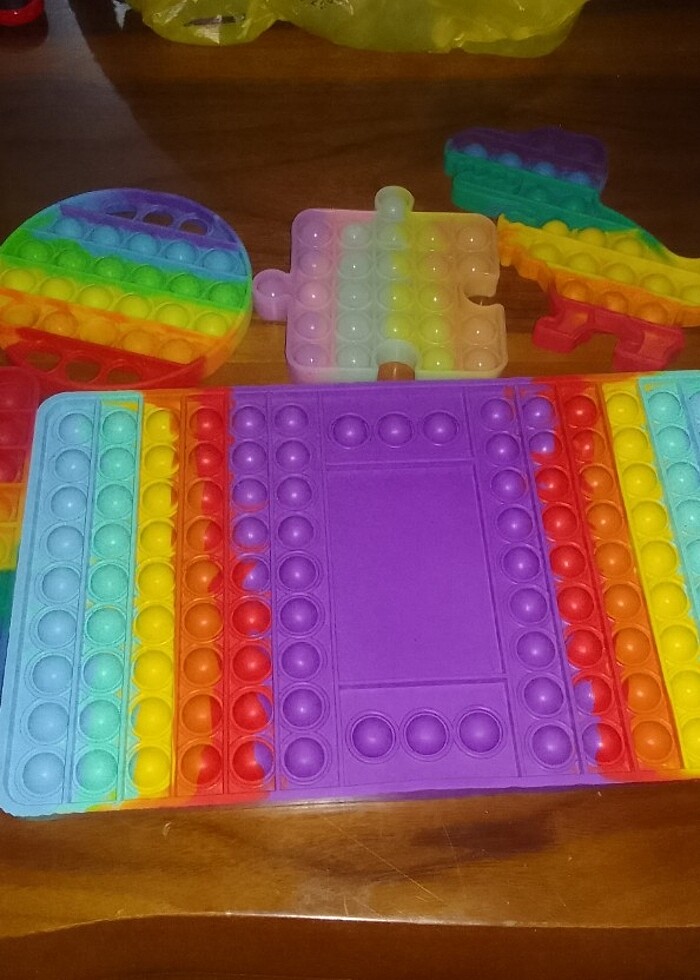 2 Jumbo 7 adet popit hepsi rengarenk detaylı bilgi için açıklama - Görsel 2