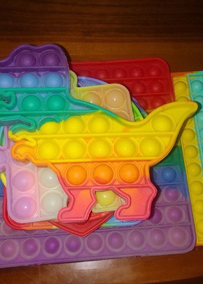 2 Jumbo 7 adet popit hepsi rengarenk detaylı bilgi için açıklama - Görsel 4