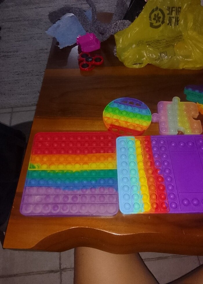 2 Jumbo 7 adet popit hepsi rengarenk detaylı bilgi için açıklama - Görsel 5