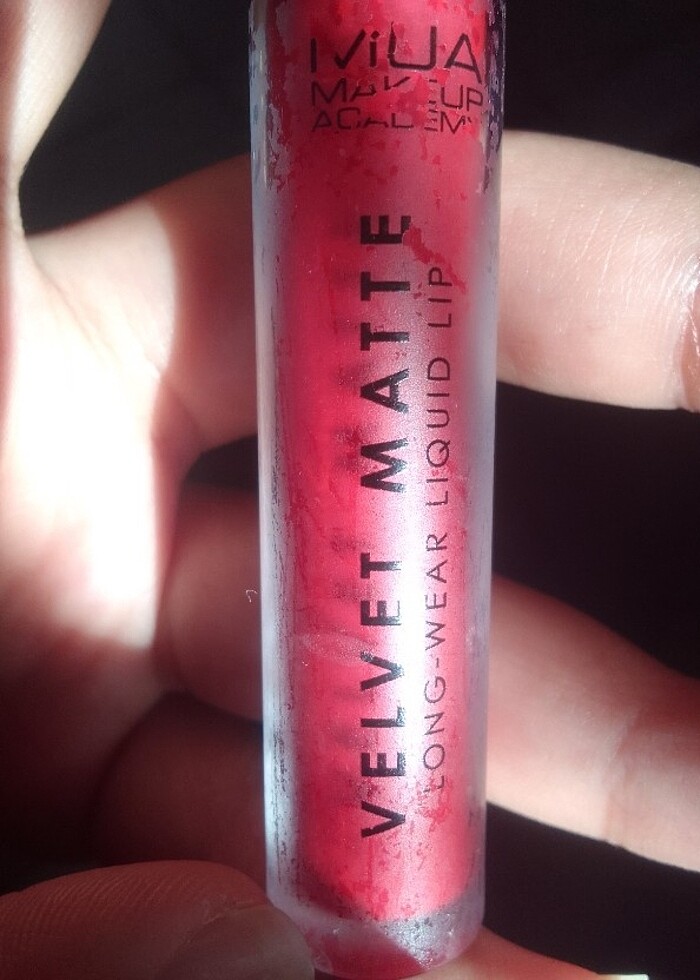 Mua makeup kırmızı mat ruj  - Görsel 3