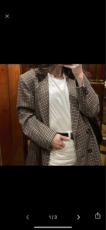 vintage blazer ceket