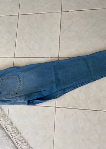 Zara Kadın Mavi Rahat Kesim Kot