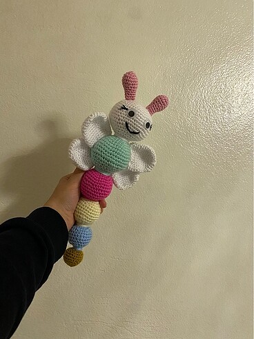 Amigurumi oyuncak kelebek