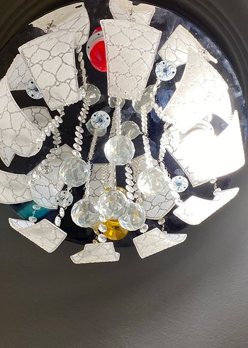 Ikea Diger Çok Renkli Payetli Tavan Lambası