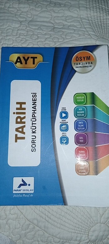 Ayt tarih soru bankası paraf yayınları 