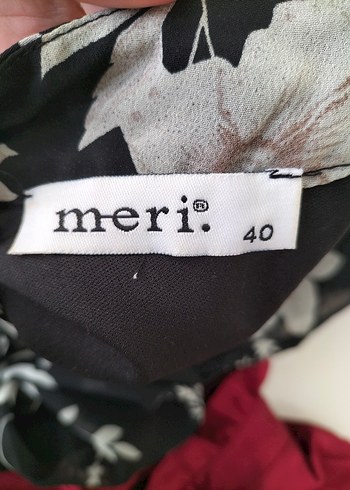 Çiçek Desenli Uzun Romantik Kadın Elbise - Görsel 4