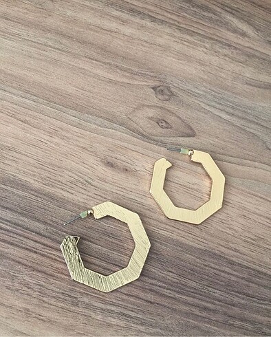 Gold halka küpe
